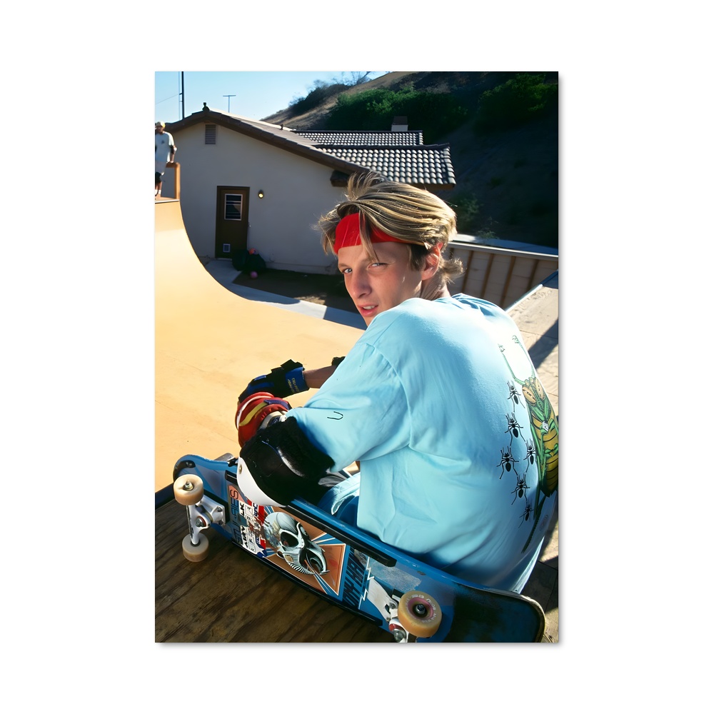 Poster Tony hawk – affiche Skateboard